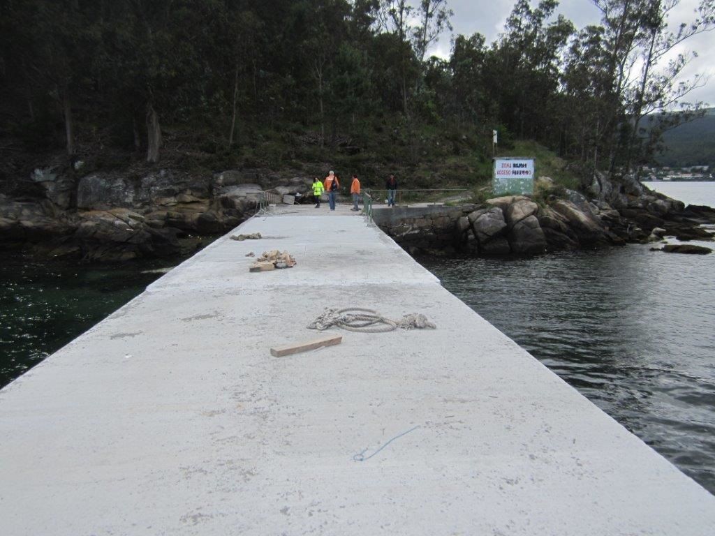 Isla de Tambo (T.M. de Poio). Después de las obras