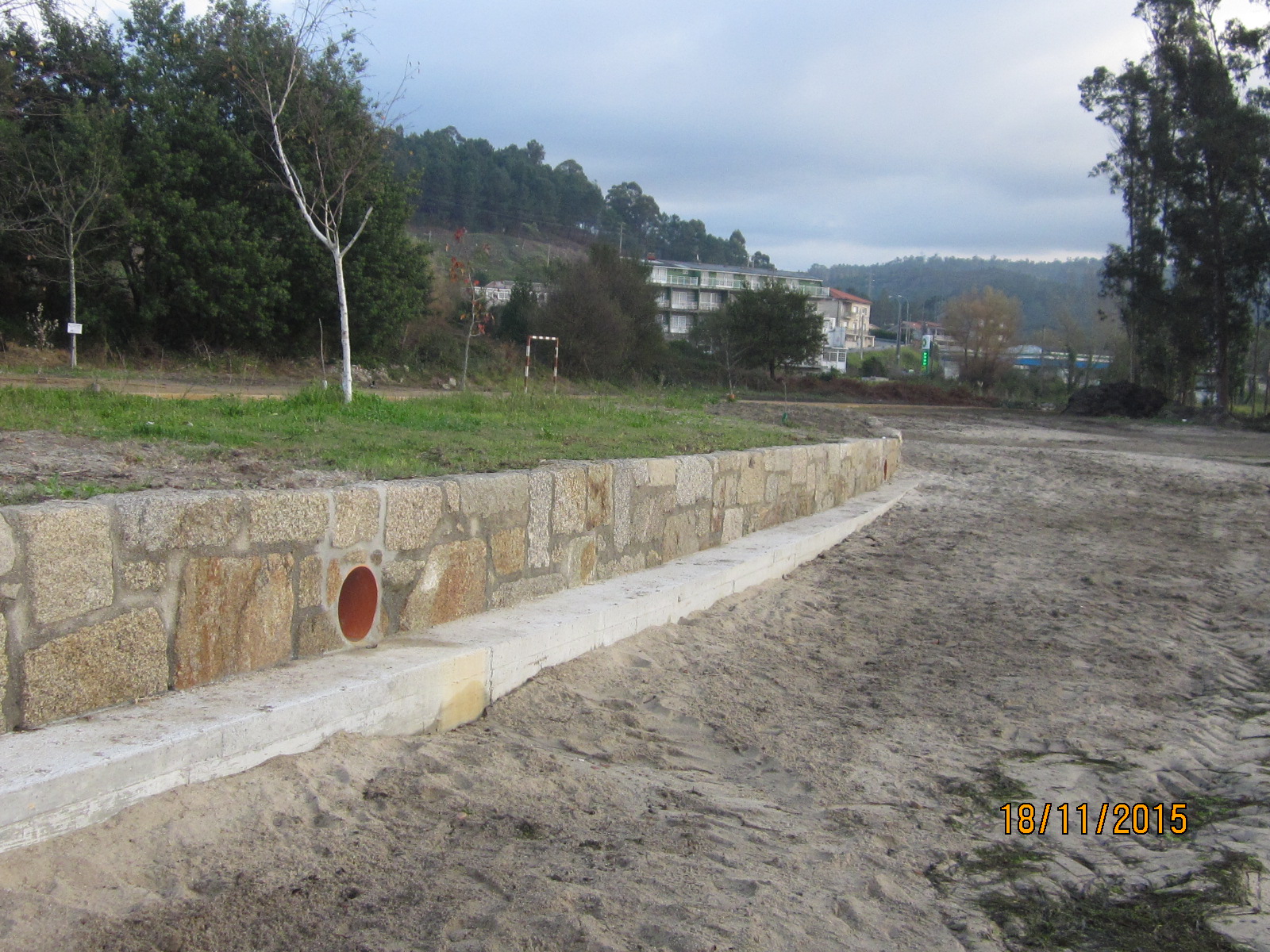 Prolongación de la senda peatonal de Paredes (T.M. de Vilaboa). Después de las obras