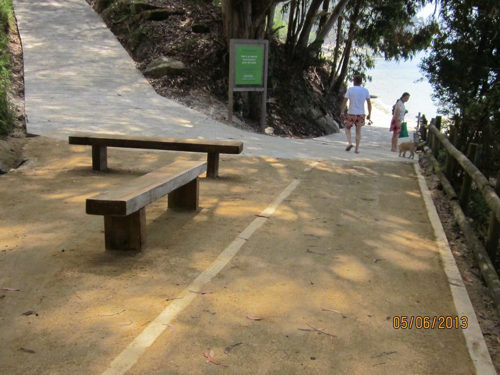 Playa de Borna (T.M. de Moaña).  Después de las obras