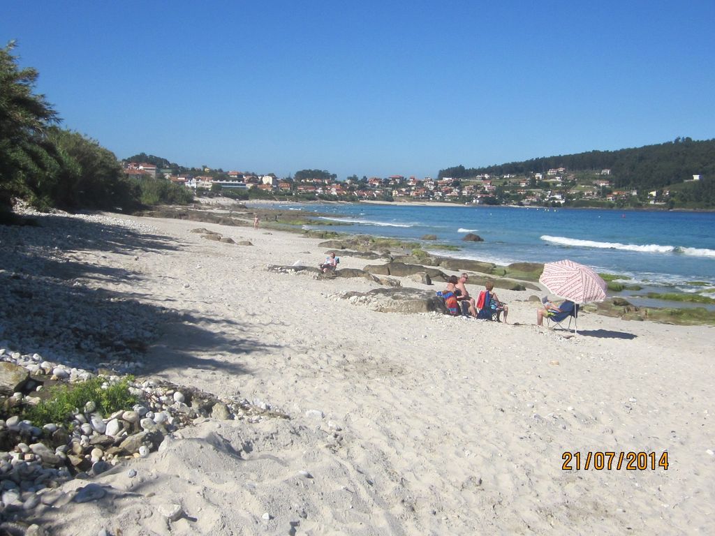 Playa de As Canas (T.M. de Nigrán).  Después de las obras