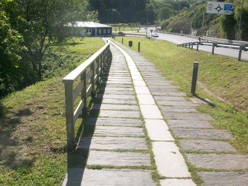 Protección del talud de la Vilavella. Después