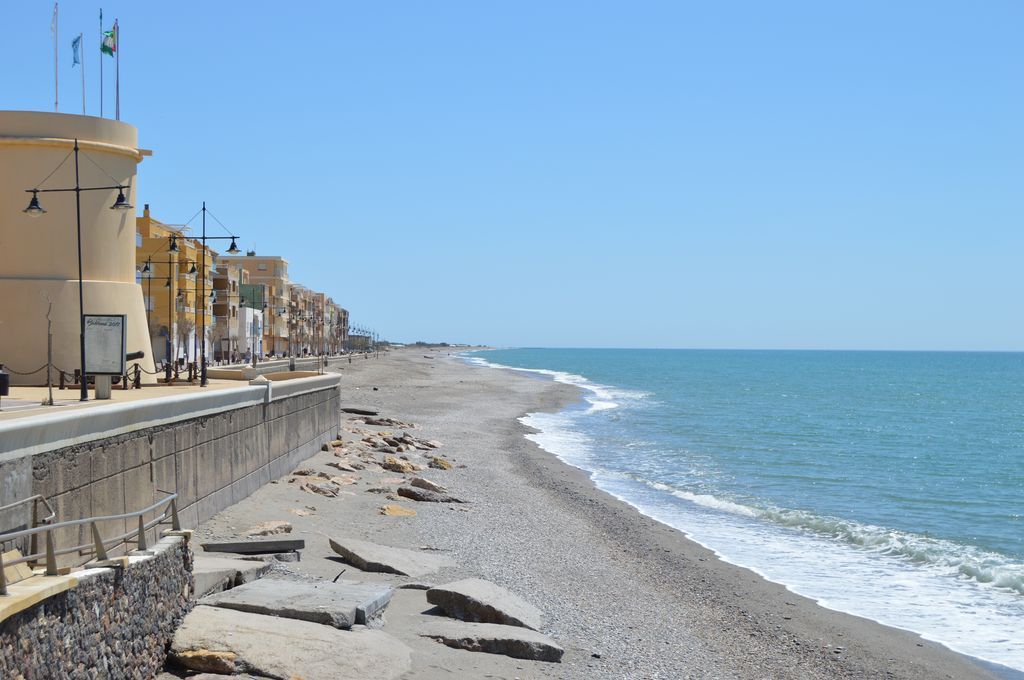 Playa de Balerma (Antes de las obras)