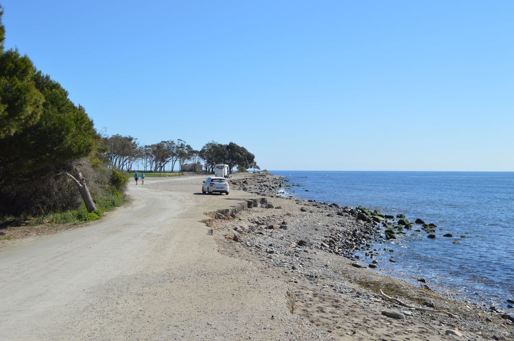 Playa de Quitapellejos (Antes de las obras)