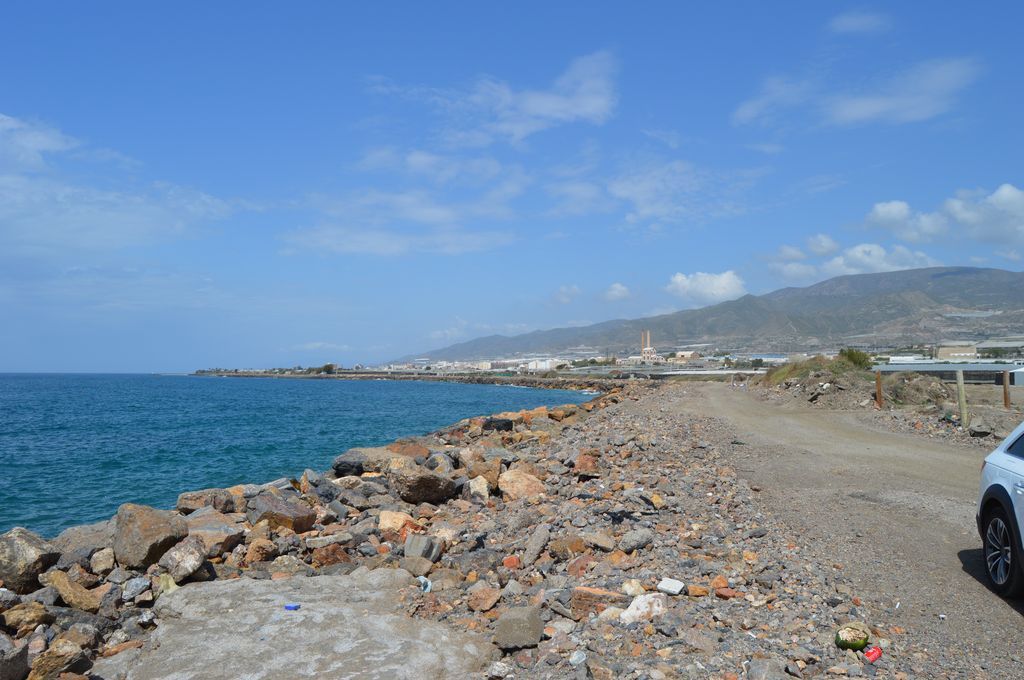 Escollera Vega de Adra (Antes de las obras)