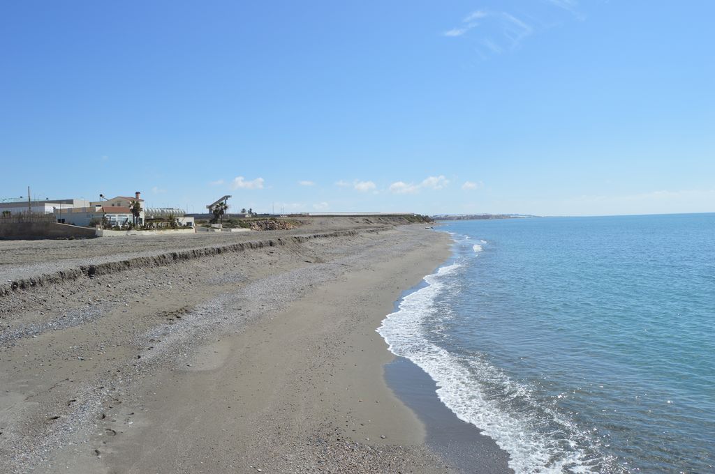 Playa de Las Cuevecillas-Balerma (Antes de las obras)