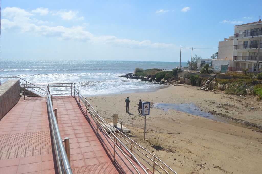 Playa San Juan de Los Terreros (Antes de las obras)