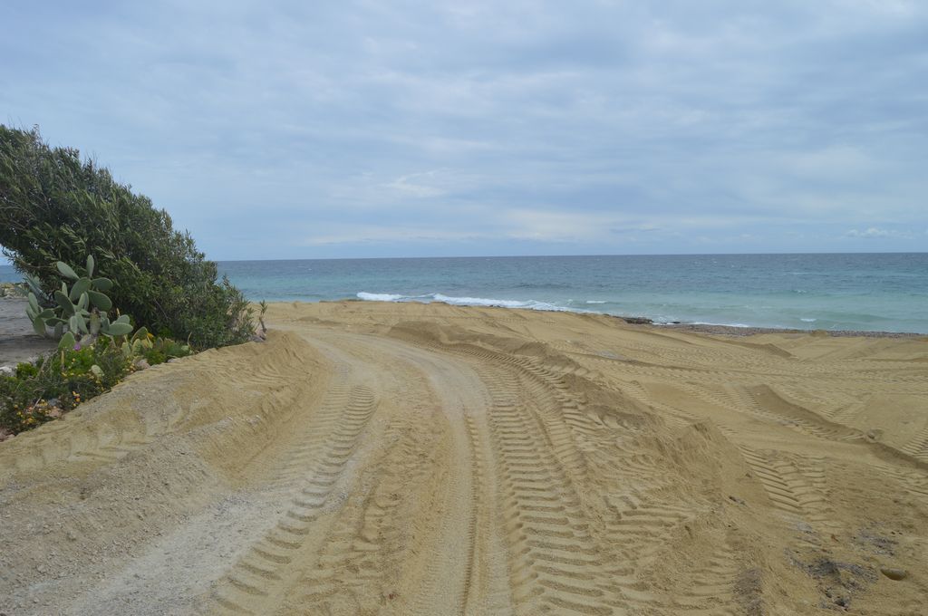 Playas de Mojácar (Durante las obras)