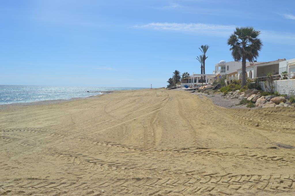 Playas de Mojácar  (Depués de las obras)