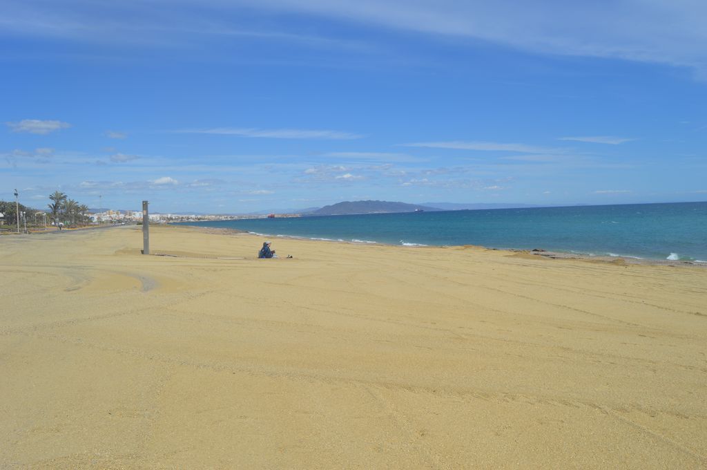 Playas de Mojácar  (Depués de las obras)