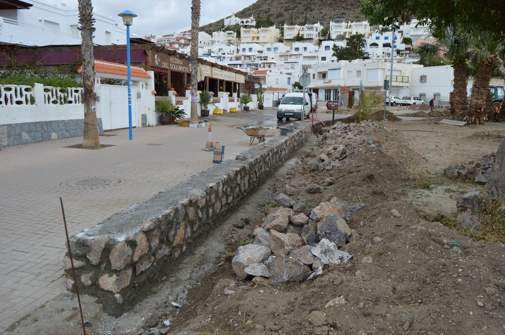 Durante las obras