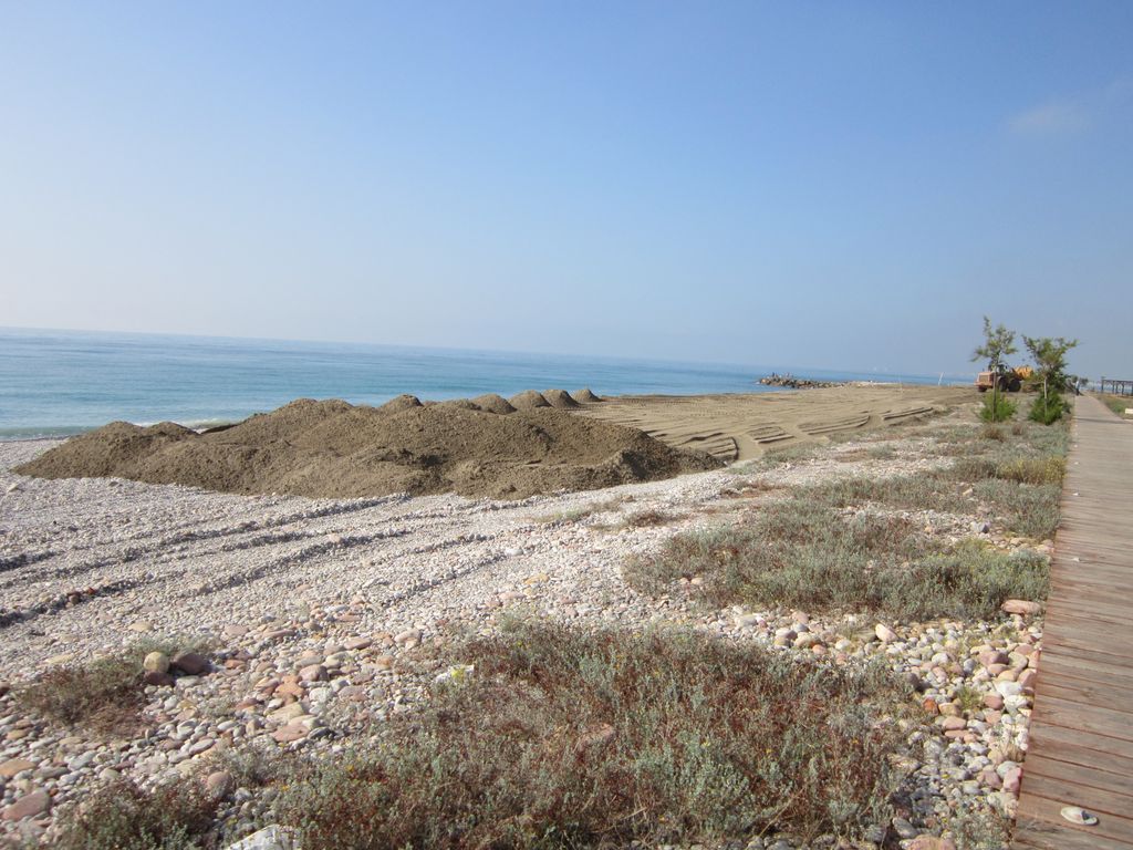 Conservación y mantenimiento de la costa de Castellón. La Llosa - Durante de las obras