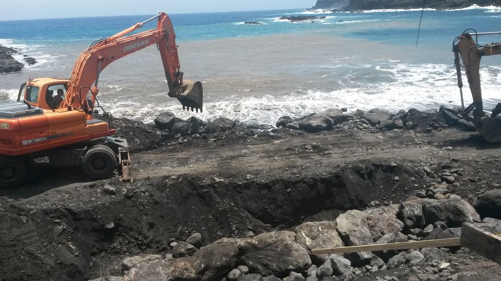 Durante las obras