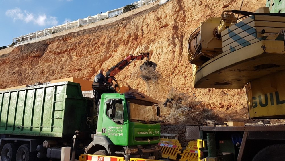 Durante las obras