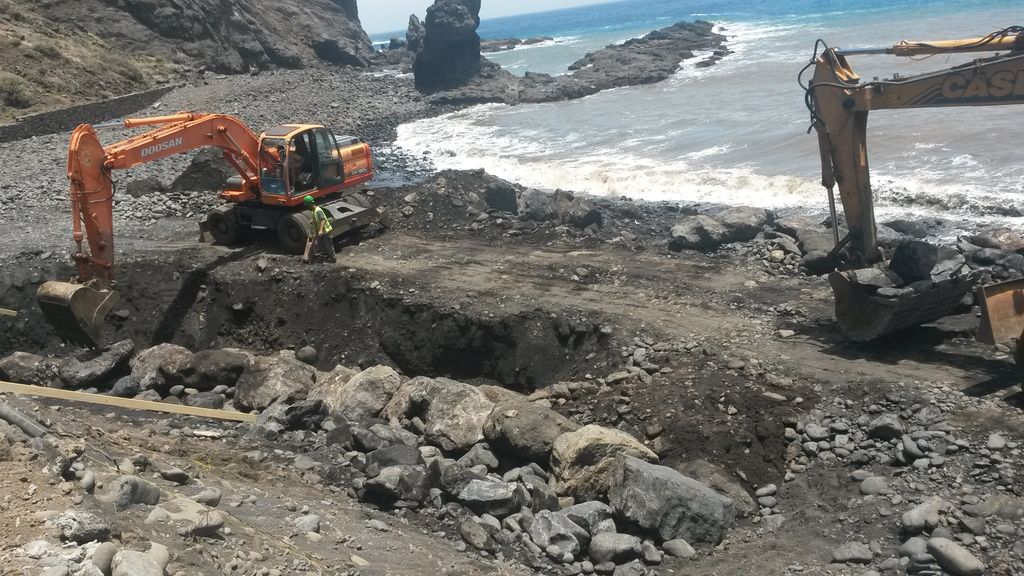 Durante las obras