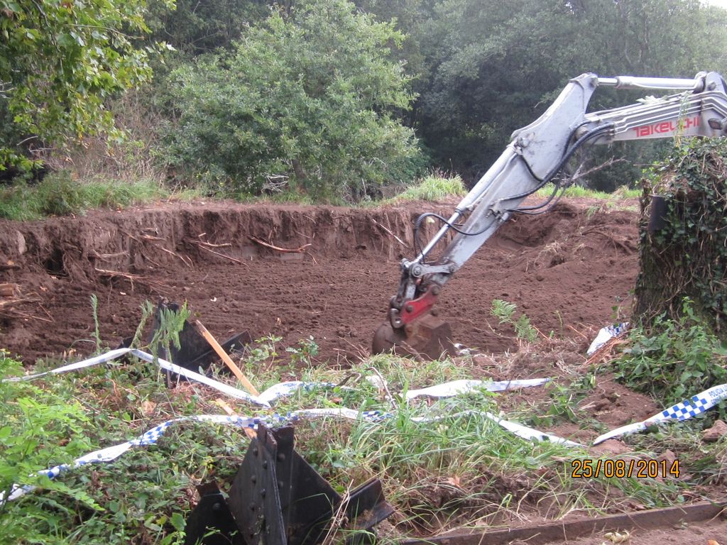 Río Ulla (T.M. de Valga). Durante las obras