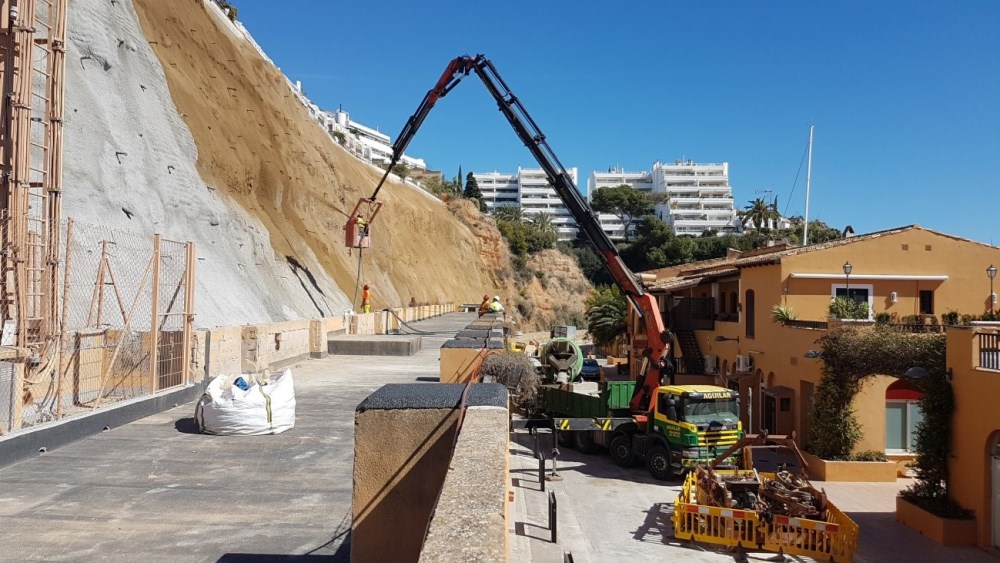 Durante las obras