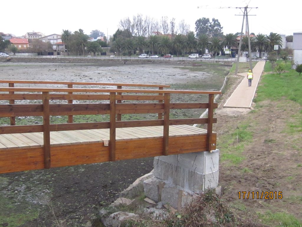 Apertura del tránsito en O Esteiro (Vilanova). Durante