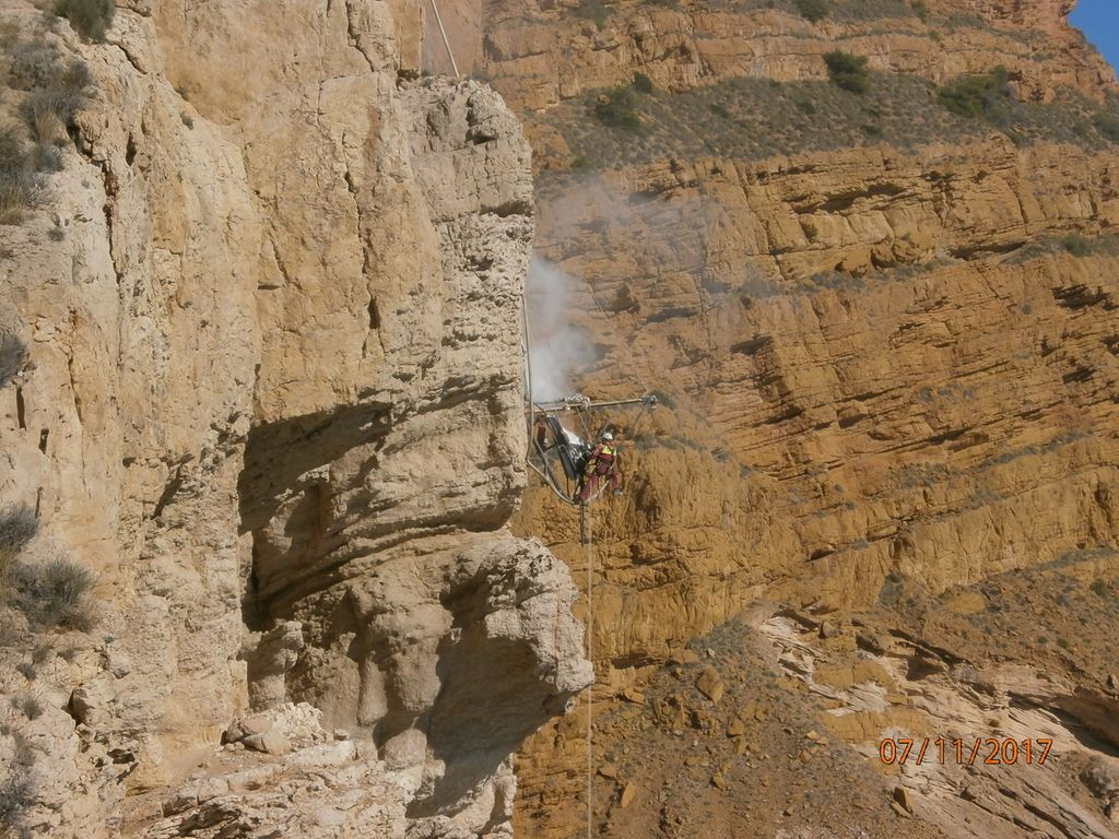 Durante las obras