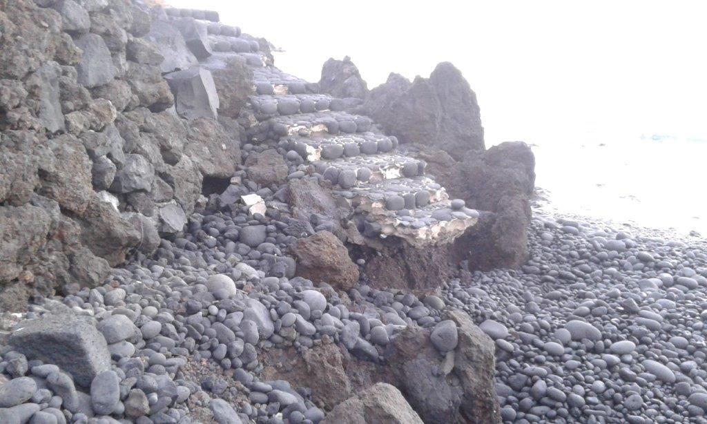 La Palma - El Charcón.  Antes de las obras