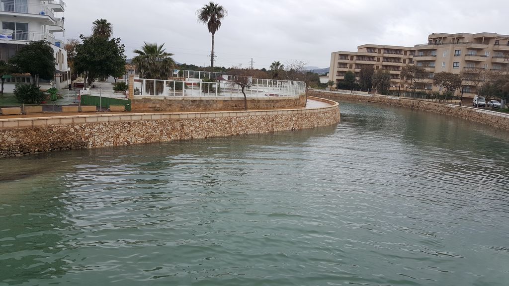 Después de las obras. Lado derecho s'illot