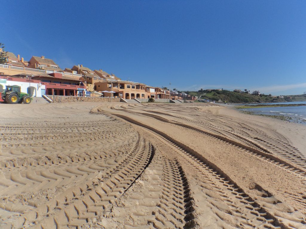 Playa de Getares. Después de las obras