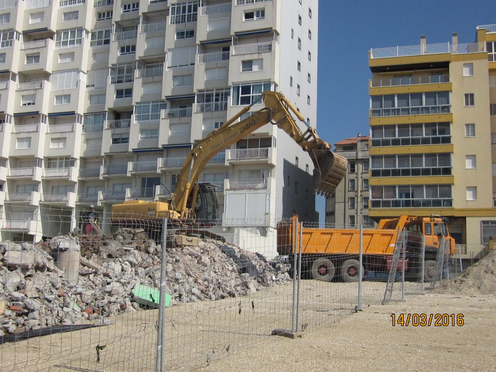 Durante las obras