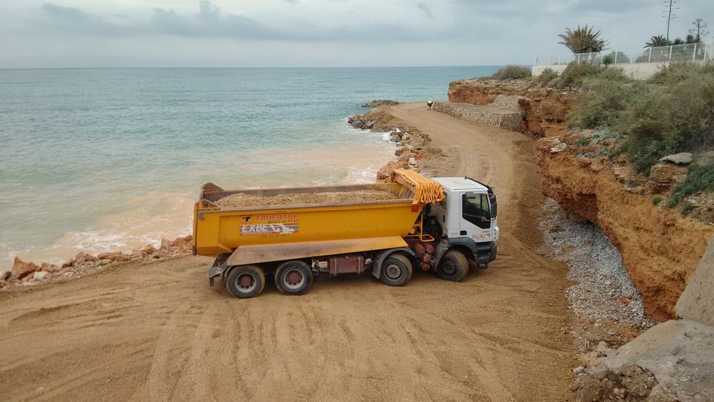 Durante las obras