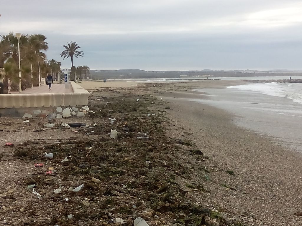 Playa de Costacabana (Antes de las obras)