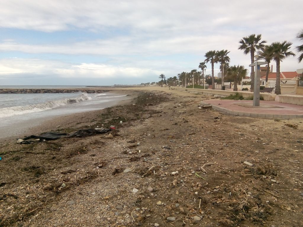 Playa de Costacabana (Antes de las obras)