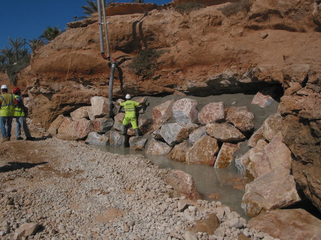 Durante las obras