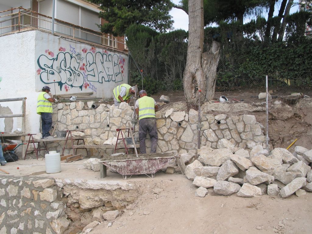 Durante las obras