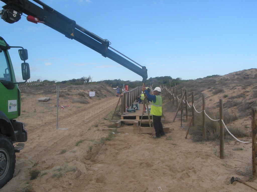 Durante las obras