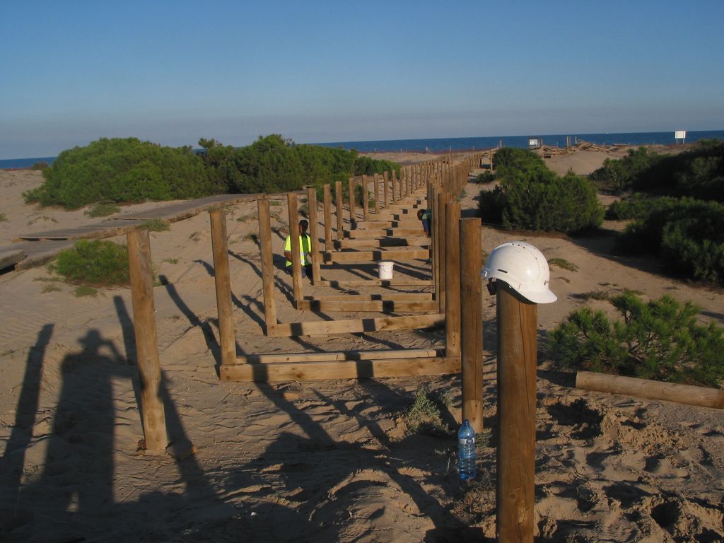 Durante las obras