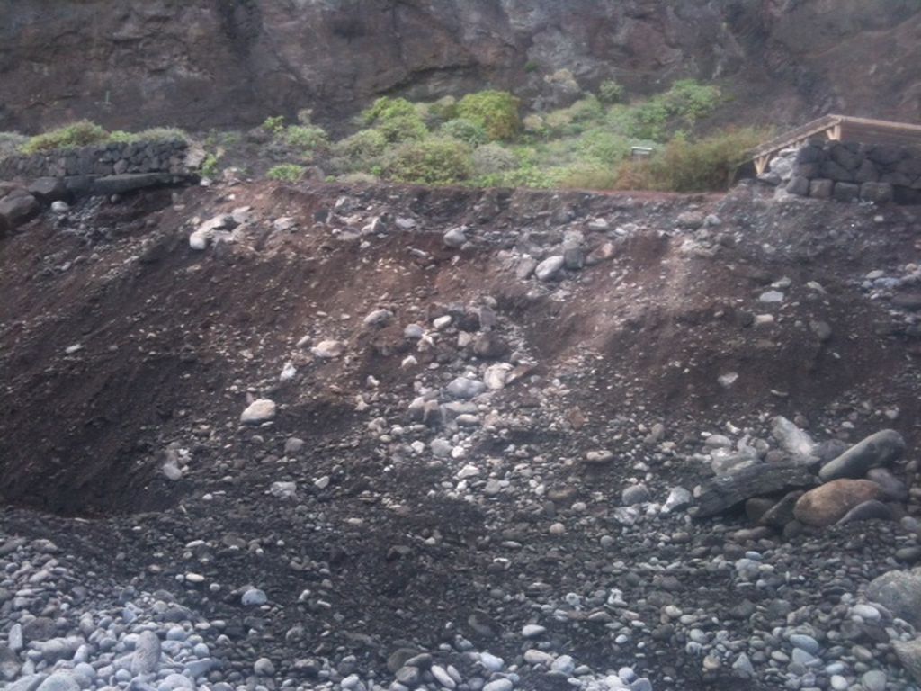 La Gomera - La Caleta. Antes de las obras