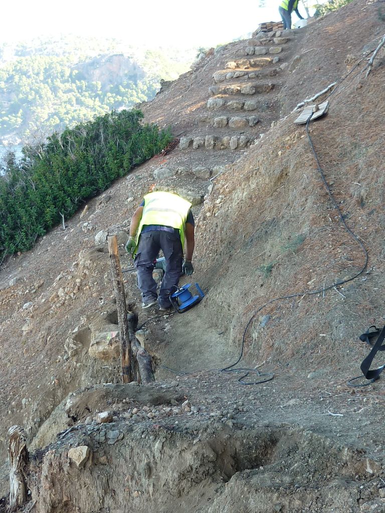 Durante las obras