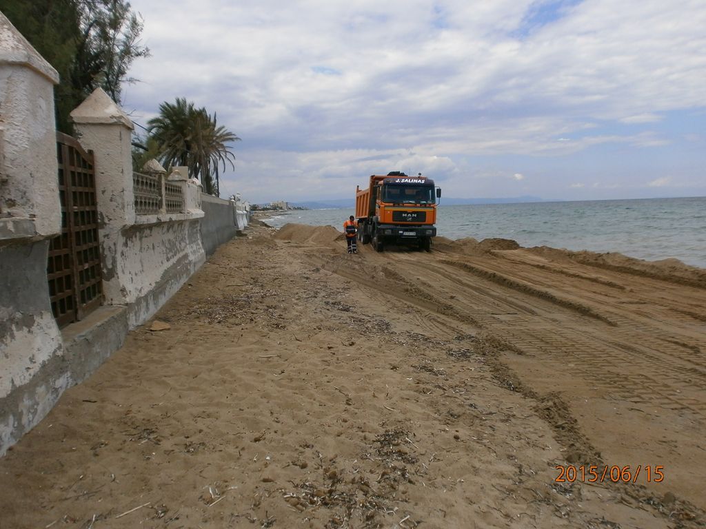 Durante las obras