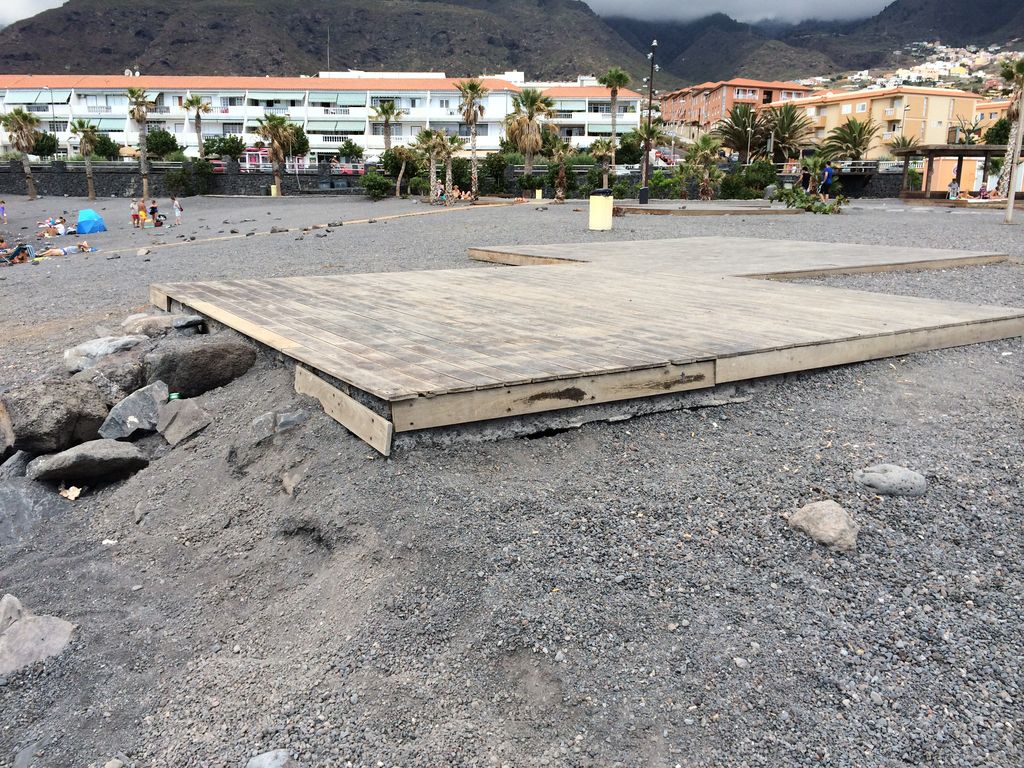 Tenerife - Punta Larga. Antes de las obras