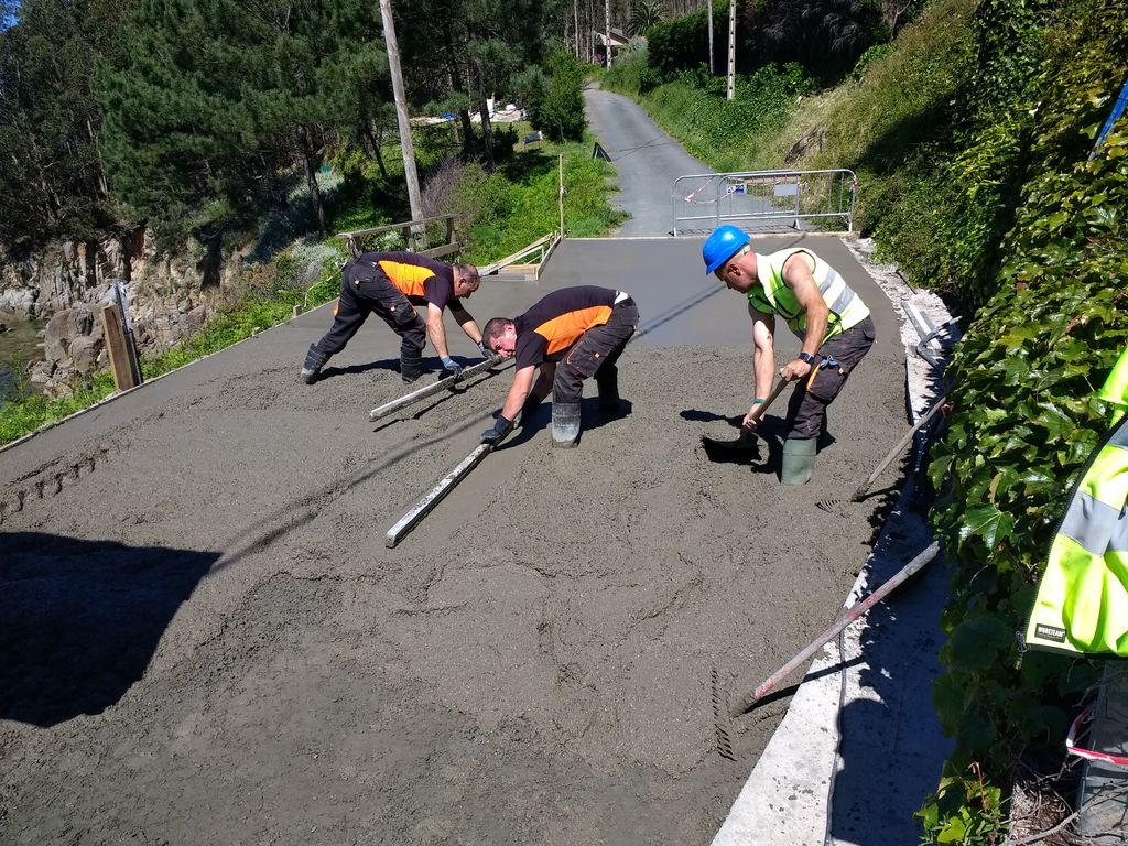 Durante las obras