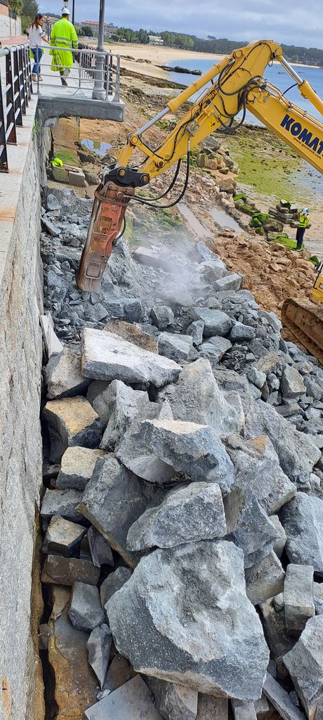 Durante las obras