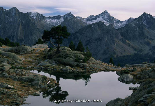 Estanys d´Amitges, un ejemplo de los lagos de la alta montaña pirenaica