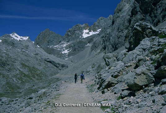 El parque cuenta con una serie de senderos de pequeño recorrido y otros de largo recorrido, que no entrañan demasiados problemas. Además se ofrecen rutas de alta montaña para las que hay que estar especialmente preparado.