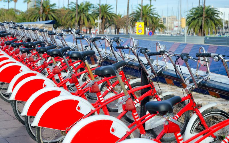 Bicicletas en Barcelona