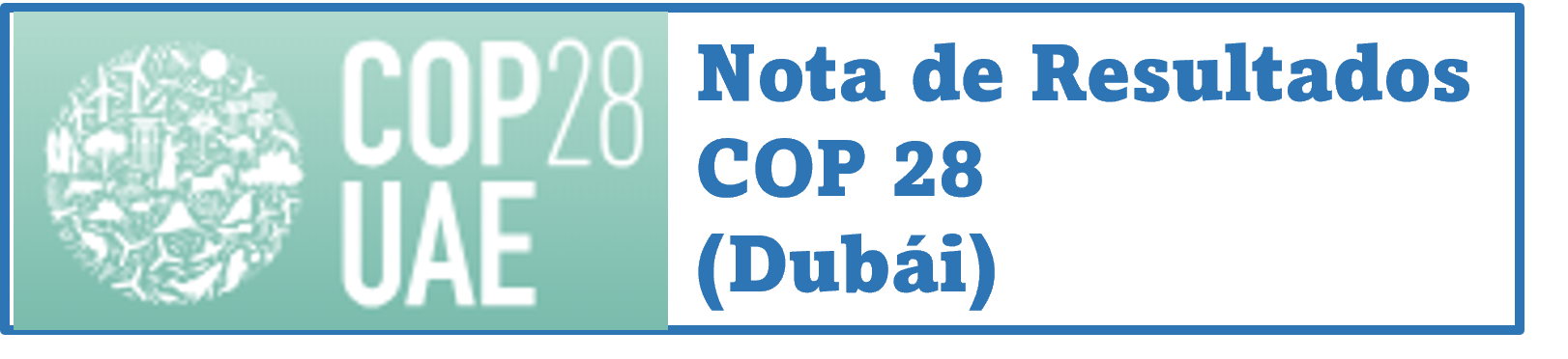 Nota de resultados COP28