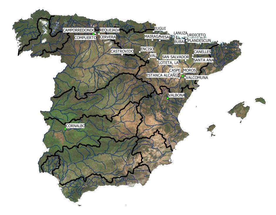 Escenarios Emergencia declarados activos fecha 24/11/2023