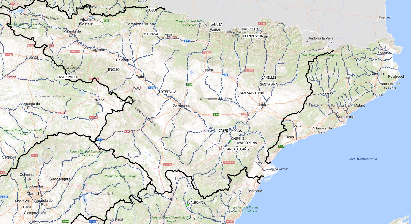 Escenarios de Emergencia declarados activos a fecha 24 de noviembre de 2023 1.3