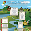Representación gráfica de cómo el cambio global afecta a los parques nacionales y a los sectores económicos