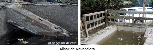 Instalación de sistemas de fuga en charchas, pilones y abrevaderos