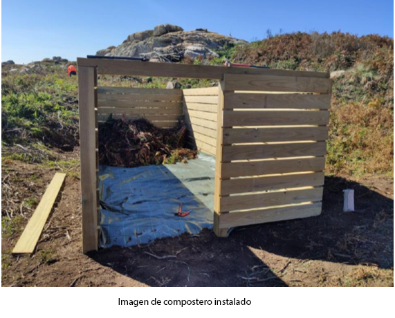 compostadora especies vegetales invasoras Salvora 