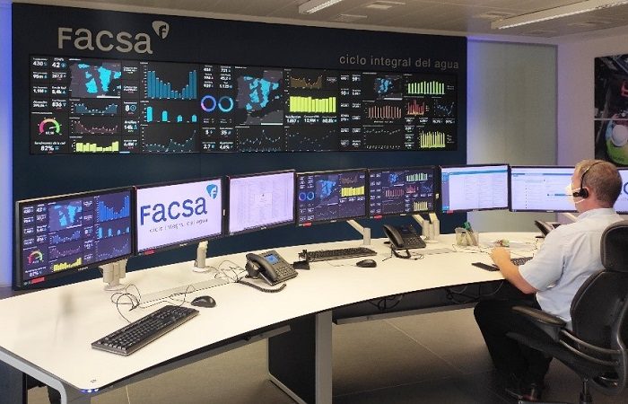 Centro de control. Cortesía de Facsa